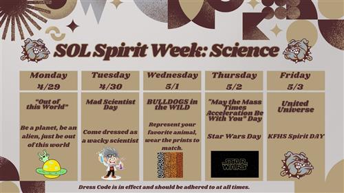 Science Spirit Week